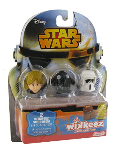 Comansi Star Wars - Blister 5 Wikkeez, 20 Modelos coleccionables WK00002