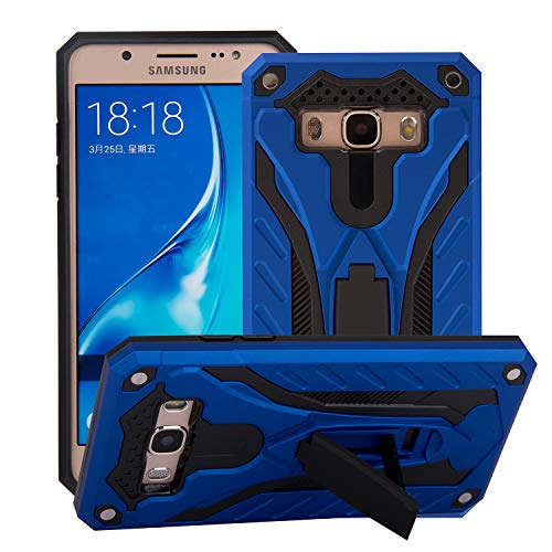 COOVY® Funda para Samsung Galaxy J5 SM-J510 SM-J510F/DS (Model 2016) de plástico y Silicona TPU, extrafuerte, protección contra Golpes, Funda con función Atril | Color