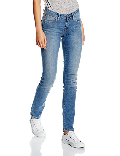 Cross Elsa Jeans, Azul (Mid Blue 012), 24W x 32L para Mujer