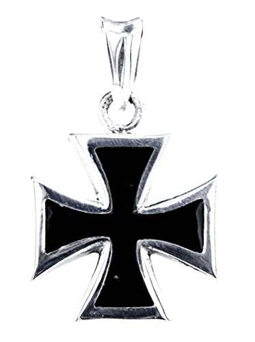 Cruz de Hierro colgante de 925 plata de ley nº 39