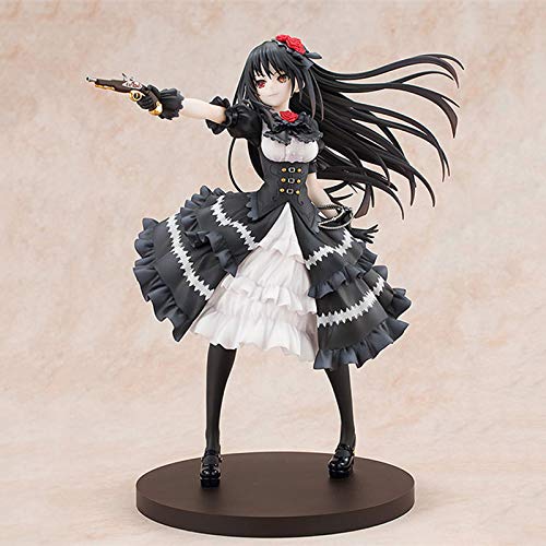 CUUGF 26CM Exquisita edición limitada extraíble FECHA A VIVO Tokisaki Kurumi Figura PVC Acción Anime Periféricos Muñeca Modelo Juguete Edición 30 Aniversario regalos Figuras Coleccionables Decoracione