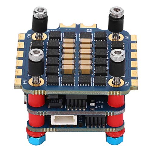 DAUERHAFT Diseños de Base de Clavija de conexión enchufable 2-6S 4 en 1 / Controlador de Vuelo de componentes electrónicos multifunción para FPV