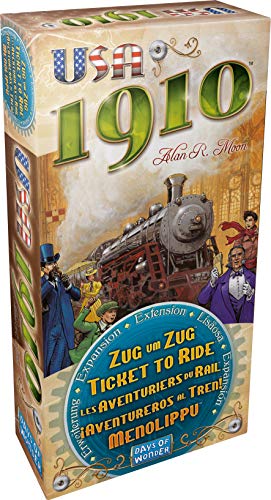 Days of Wonder-¡ Aventureros al Tren USA 1910-Español, Color (DW7216)