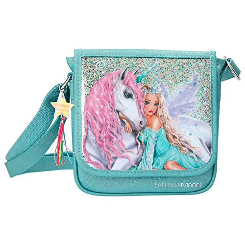 Depesche- Bolso Bandolera Fantasy Model Icefriends, Azul, Aprox. 6 x 20 x 20 cm. (11189)