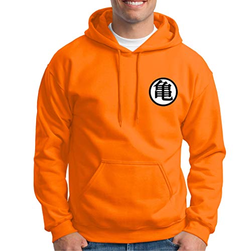 Desconocido Kame School Cosplay Goku - Sudadera con Capucha (L)