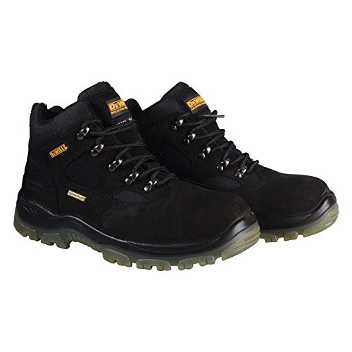 DeWALT Sympatex, botas de seguridad para hombres, negro (Black Challenger 4), 9 Reino Unido (43 EU)