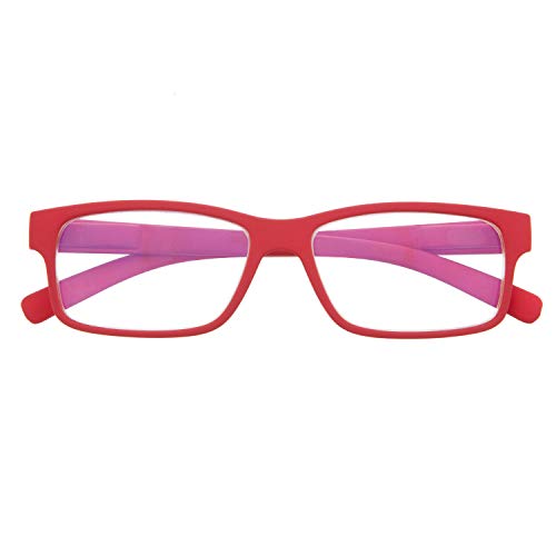 DIDINSKY Gafas de Presbicia con Filtro Anti Luz Azul para Ordenador. Gafas Graduadas de Lectura para Hombre y Mujer con Cristales Anti-reflejantes. Ferrari +1.0 – THYSSEN