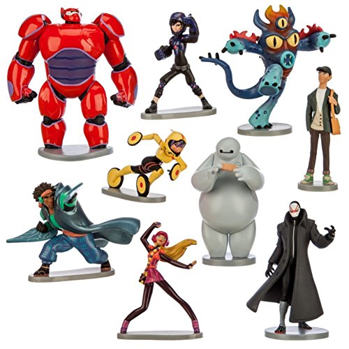 Disney Big Hero 6 Deluxe 9 Figure Play Set by Disney
