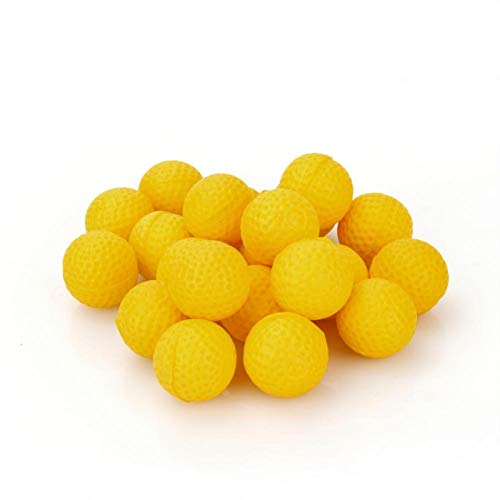 Duokon 100Pcs Rounds Reill Bullet Balls Pack para Nerf Rival Zeus MXV-1200 Apollo XV-700 Blaster