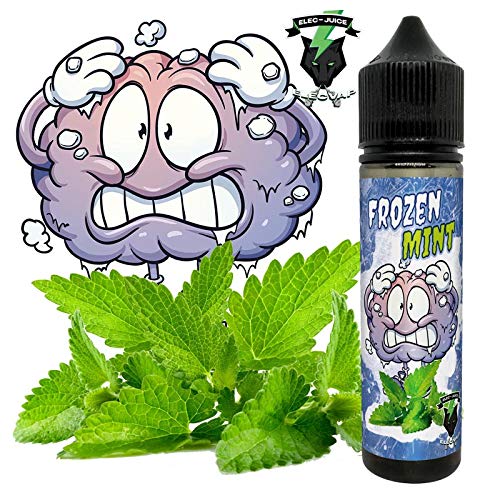 E-Liquid FROZEN MINT | 60ML TPD | ElecVap | Sin Nicotina: 0MG | E-Liquido vapeo para Cigarrillos Electronicos - E Liquidos para Vaper 70/30