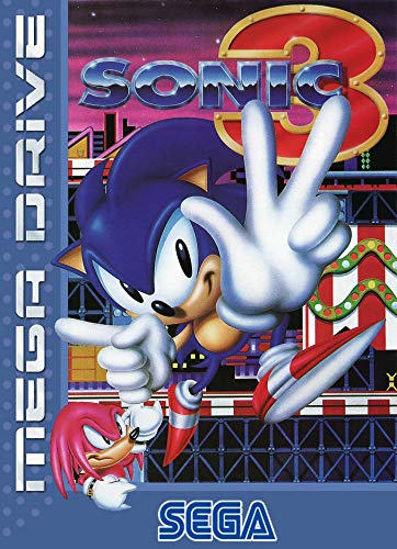 ELITEPRINT Póster de Sonic The Hodgehog 3 SEGA Mega-Drive Classic Retro A3 en 250 g/m² de material impreso, reproducción de juegos de NINTENDO ARCADE