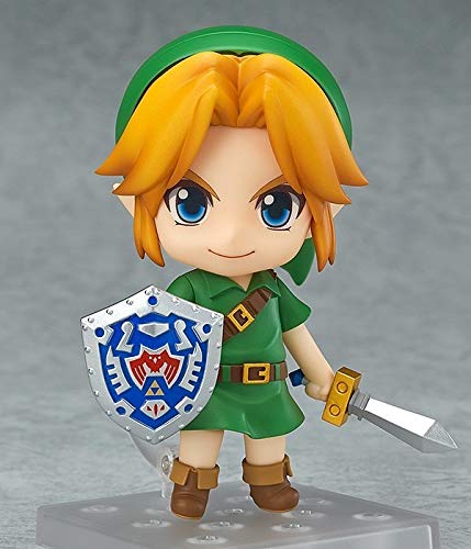 Figura de Zelda The Legend of Zelda Link Majora'S Mask Juego Legend of Zelda PVC 10CM Q Ver. Zelda Link Toy Doll Figura de acción Figuras T30