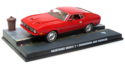 Ford Mustang Mach 1, rojo, James Bond 007, 1965, Modelo de Auto, modello completo, SpecialC.-007 1:43