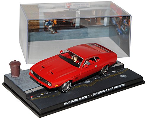 Ford Mustang Mach I Diamanten James Bond 007 1/43 Ixo Modell Auto