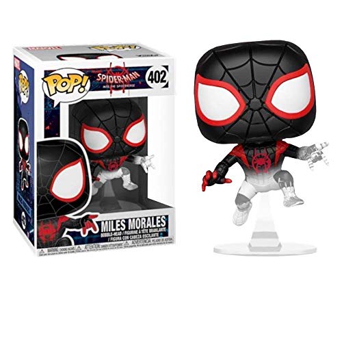 Funko Pop Marvel: Animated Spider-Man Movie - Miles Morales Spider-Man Translucent (Exclusive)