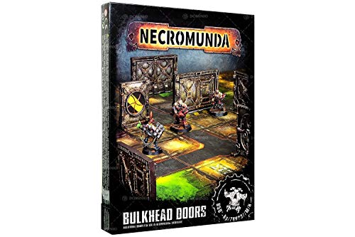 GAMES WORKSHOP 99000000000000 en Miniatura de Puertas de mamparo Necromunda