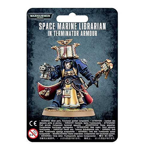 Games Workshop 99070101033 S/M Librarian in Terminator Armour Tabletop and Miniature Gaming