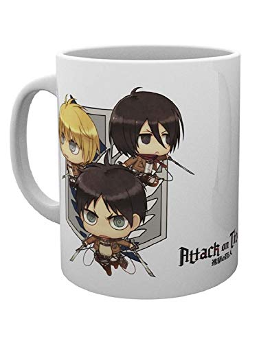 GB Eye LTD, Attack On Titan Season 2, Chibi Trio, Taza