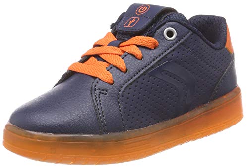 Geox J KOMMODOR Boy B, Zapatillas Niños, (Navy/Orange C0659), 29 EU