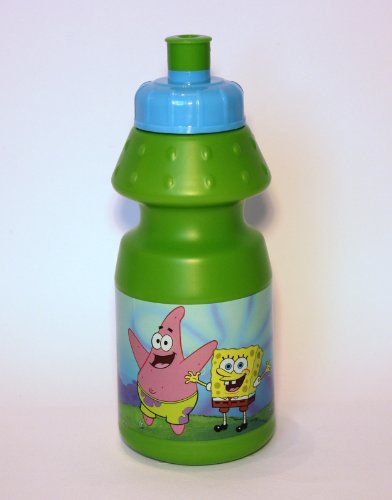 GIM Bob Esponja plástico Botella de Deporte