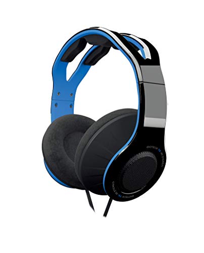 Gioteck - Auricular Estereo con cable azul y negro TX-30 Multiplataforma (Nintendo Switch)