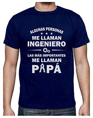 Green Turtle Camiseta para Hombre - Regalos para Ingenieros - Algunos me Llaman Ingeniero - Medium Azul Oscuro