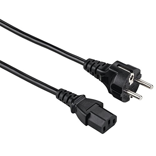 Hama 29934 - Cable de Alimentación Universal, 1.5 m, Negro