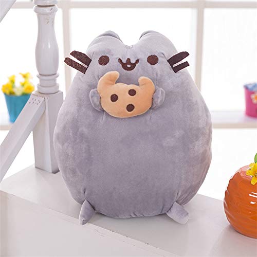 HCYH Cat Dolls Peluches Muñecas Cute Cartoon Biscuit Cat Pillow Navidad para niños a