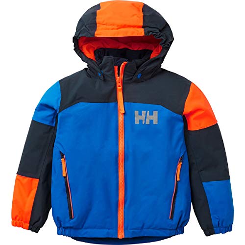 Helly-Hansen Rider 2 Ins - Chaqueta unisex para niños, Unisex niños, Chaqueta para niños., 40393, Sonic Blue, 10