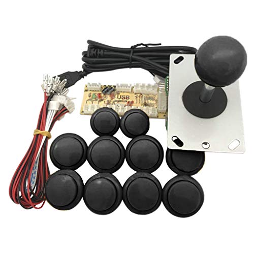 Henan Arcade Joystick DIY Kit Zero Delay USB Codificador a PC PS3 Sanwa Botones