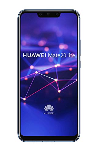 Huawei Mate 20 Lite - Smartphone Dual SIM de 6.3" Full HD (Kirin 710, 4 GB de RAM, 64 GB de memoria interna, cámara dual de 24 + 2 MP) azul