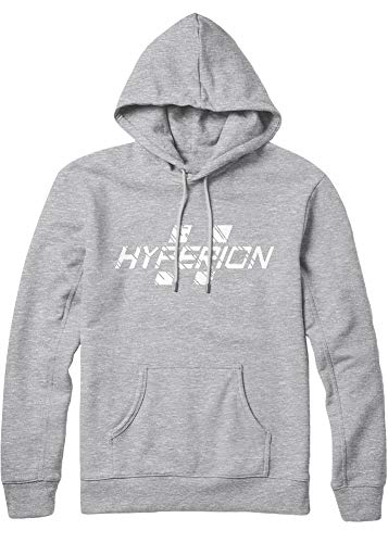 HYPSHRT Hombre Hoodie Hyperion C112240 Gris XXXL