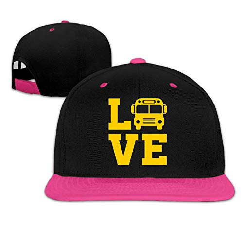 I Love School Bus Driver Macho Y Hembra Animal Farm Quick Buckle Driver Gorra de béisbol Hip Hop Cap