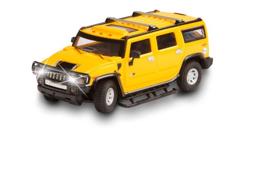 Invento Just Play 50008105 RC: License Edition: Hummer H2, coche teledirigido, Amarillo , color/modelo surtido