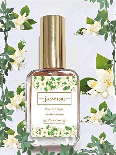 JAZMÍN Eau de Toilette para ella 50 ml VEGAN natural 100% con aceite esencial sin quimicos