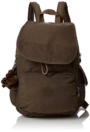 Kipling City Pack, Mochilas para Mujer, Marrón (True Beige), 32x37x18.5 cm