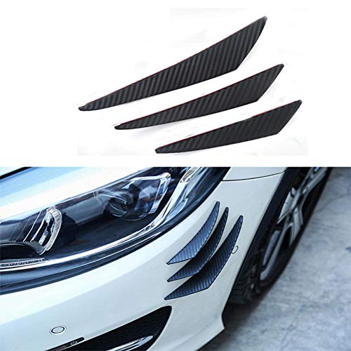 KSUVR Tira de protección Anti-colisión de Parachoques de Coche Decoración de Spoiler, para Renault Sport Spider