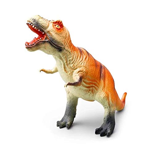 LSXLSD Dinosaurio de Juguete de Goma Blanda Tyrannosaurus, Modelo Animal de simulación de Gran tamaño, Regalo Ideal para los Modelos Animales de los niños