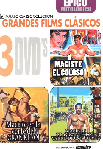 Maciste(El Coloso+En La Corte del Gran Khan+El Gigante del Valle de Los Reyes) [DVD]