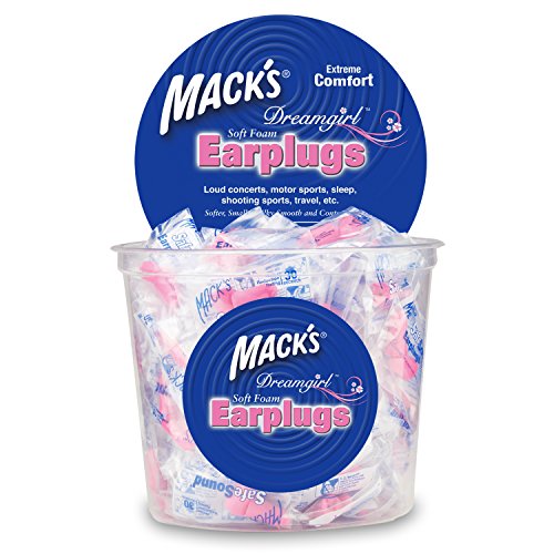 Mack's Dream - Tapones para oídos Rosa Rosa Talla:50 Pares