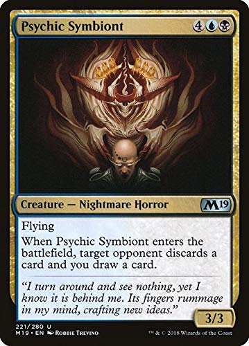 Magic: the Gathering MTG - Psychic Symbiont - Core Set 2019 M19 221/314 Foil English