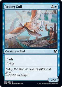 Magic: the Gathering - Vexing Gull - Gabbiano Fastidioso - Theros Beyond Death