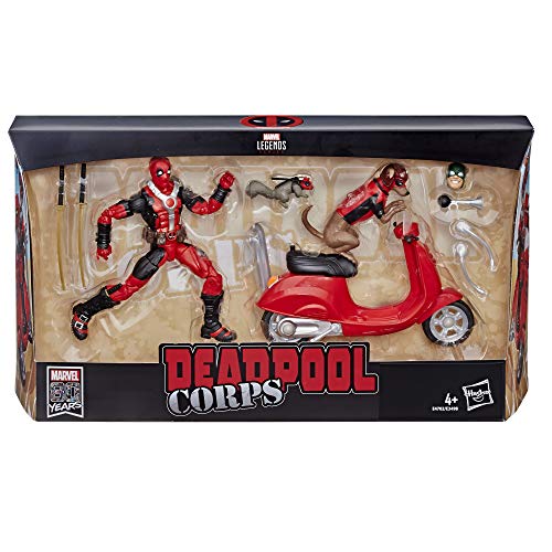 Marvel - Figura con vehículo Deadpool