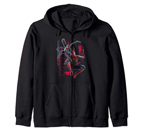 Marvel Infinity War Spider-Man Suit Tech Sudadera con Capucha