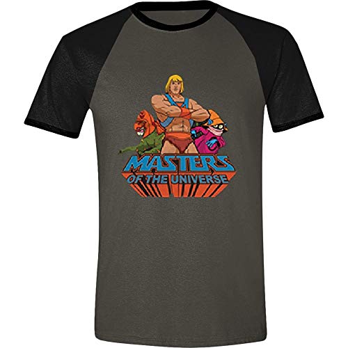 Masters Of The Universe: Characters Raglan Multicolor (T-Shirt Unisex Tg. S)