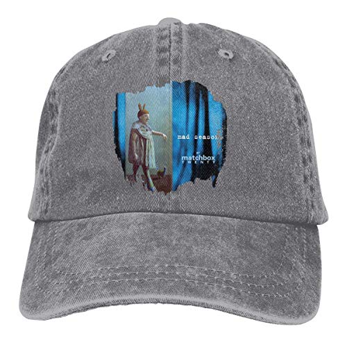 Matchbox Twenty Mad Season Humor Baseball Cap Hat Unisex 100% Cotton Gray