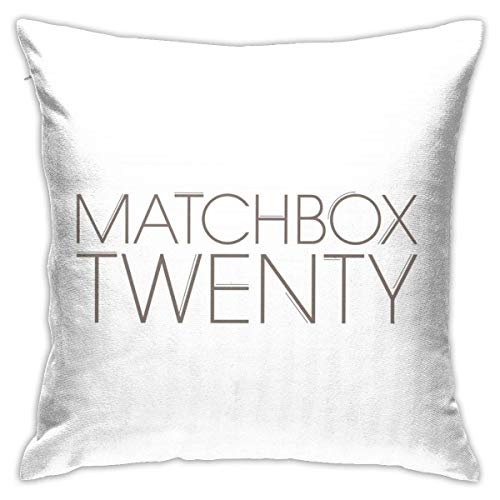 Matchbox Twenty Plush Fabric Double Sided Printing Pillowcase, Stylish Personality pillowcaseOne Size