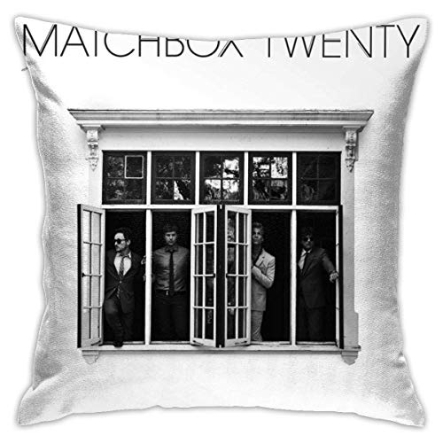 Matchbox Twenty Plush Fabric Double Sided Printing Pillowcase, Stylish Personality pillowcaseOne Size