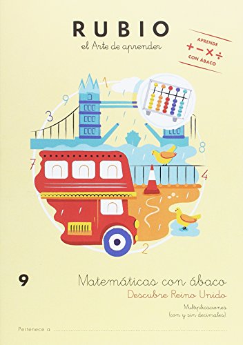 Matemáticas con ábaco 9. Descubre Reino Unido