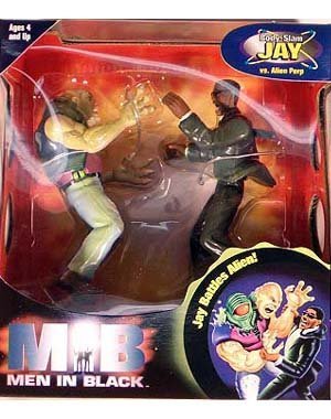 Men in Black Body Slam Jay vs. Alien Perp action figures by MIB